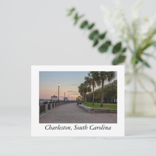 Walkway at Charleston, South Carolina Briefkaart (Staand voorkant)