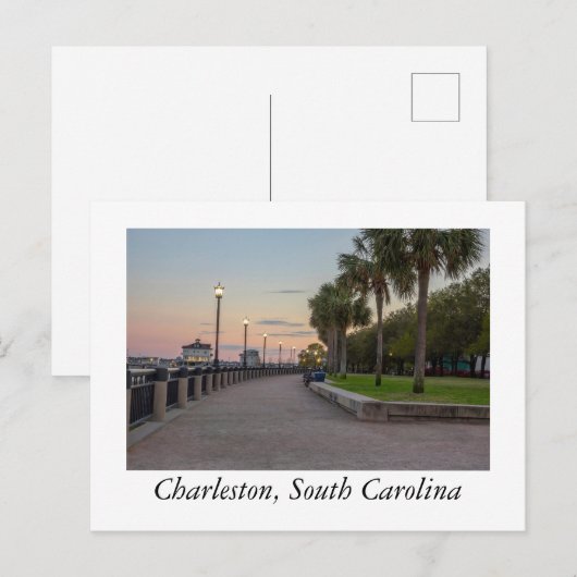 Walkway at Charleston, South Carolina Briefkaart (Voorkant / Achterkant)