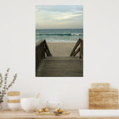 Walkway naar de strand poster (Keuken)