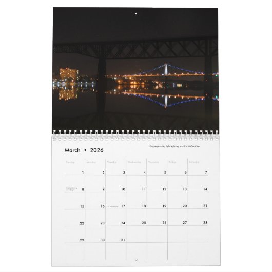 Walkway Over de Hudson, kalender 2021 (Mar 2026)