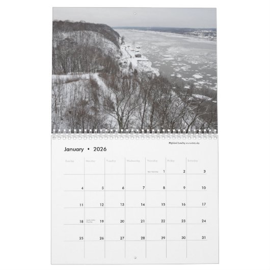 Walkway Over de Hudson, kalender 2022 (Jan 2026)