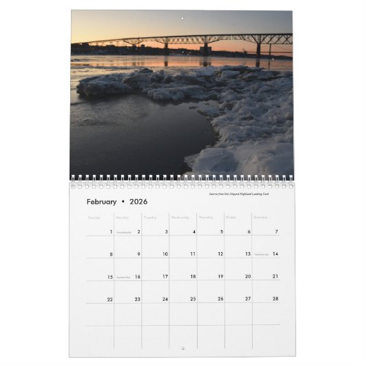 Walkway Over de Hudson, kalender 2022 (Feb 2026)