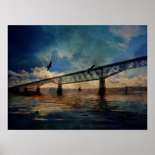 Walkway over de Hudson Poster (Voorkant)