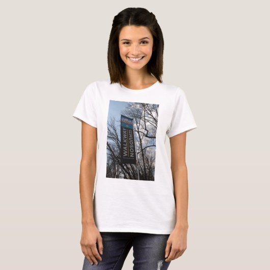 Walkway over de Hudson T-shirt (Voorkant volledig)