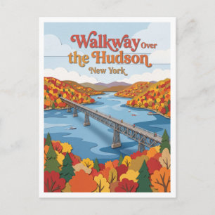 Walkway Over the Hudson Poughkeepsie New York Briefkaart