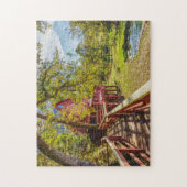 Walkway to Hodgson Mill Jigzaag Puzzle Legpuzzel (Verticaal)