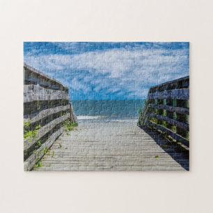 Walkway to Paradise Jigzaag Puzzle Legpuzzel