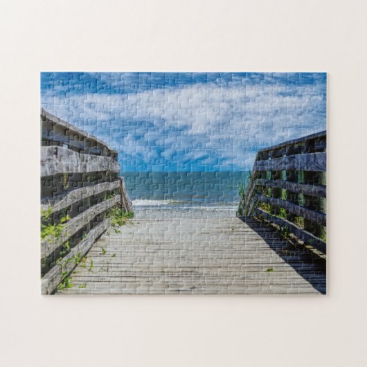Walkway to Paradise Jigzaag Puzzle Legpuzzel (Horizontaal)