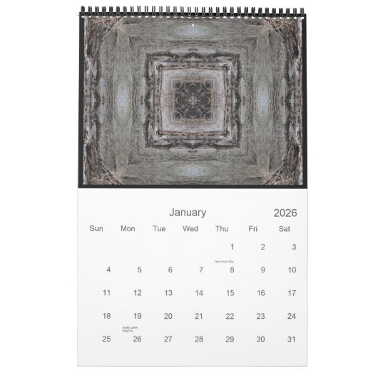 Wall Agenda 11 x 17 inch Kalender (Jan 2026)