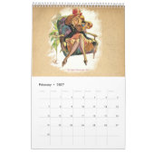 Wall Agenda 2016 van 1920 Kalender (Feb 2027)