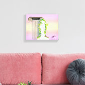 Wall Art: Beeld van een Godin. Canvas Afdruk (Insitu (Woonkamer))