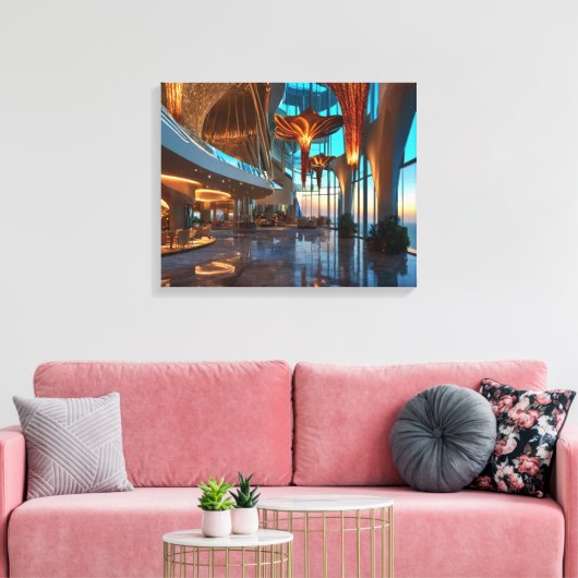 Wall Art Canvas Afdruk (Insitu (Woonkamer))