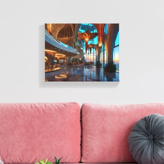 Wall Art Canvas Afdruk (Insitu (Woonkamer))