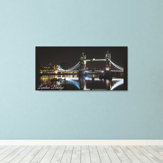 Wall Art Canvas Afdruk (Insitu (Houten vloer))