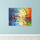 Wall Art Canvas Afdruk (Insitu (Houten vloer))