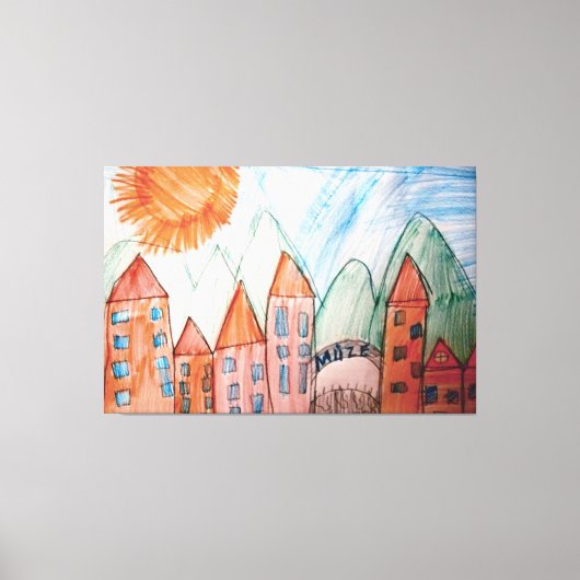 wall art canvas afdruk (Voorkant)