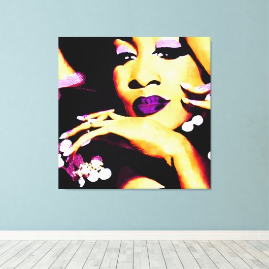 Wall Art Canvas Afdruk (Insitu (Houten vloer))