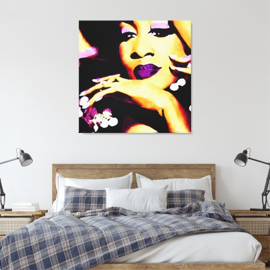 Wall Art Canvas Afdruk (Insitu (Slaapkamer))