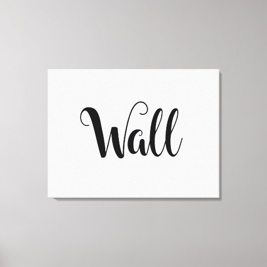 Wall Art Canvas Afdruk (Voorkant)