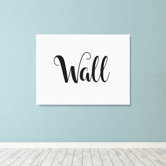 Wall Art Canvas Afdruk (Insitu (Houten vloer))