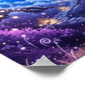 Wall art. City garden Poster (Hoek)