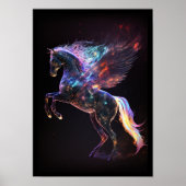 Wall Art "Cosmic Pegasus" Poster (Voorkant)