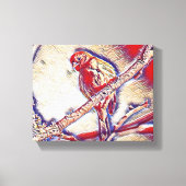 Wall Art Creation: een reis in penseelstreken Canvas Afdruk (Voorkant)