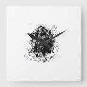 Wall Art & Décor > Clocks Vierkante Klok (Voorkant)