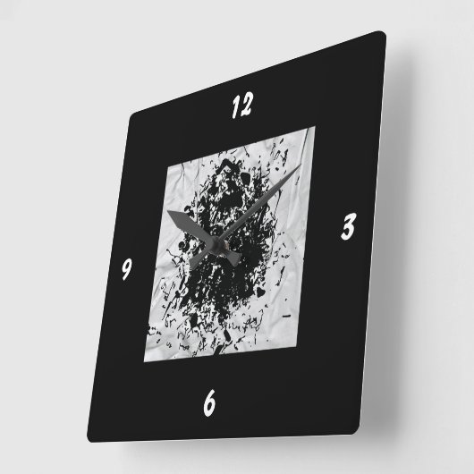 Wall Art & Décor > Clocks Vierkante Klok (Hoek)