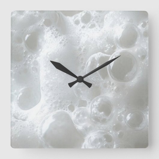 Wall Art & Décor > Clocks Vierkante Klok (Voorkant)