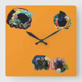 Wall Art & Décor > Clocks Vierkante Klok