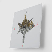 Wall Art & Décor > Clocks Vierkante Klok (Hoek)