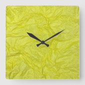 Wall Art & Décor > Clocks Vierkante Klok (Voorkant)