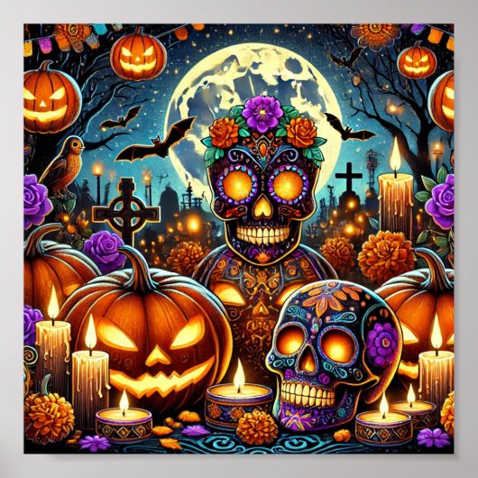 Wall Art & Decor > Posters & Prints voor Halloween (Voorkant)