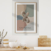 Wall Art-Eternal love Poster (Keuken)