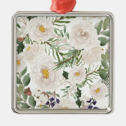 Wall Art Floral Metalen Ornament (Voorkant)