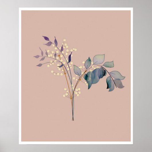 Wall Art Flower poster (Voorkant)