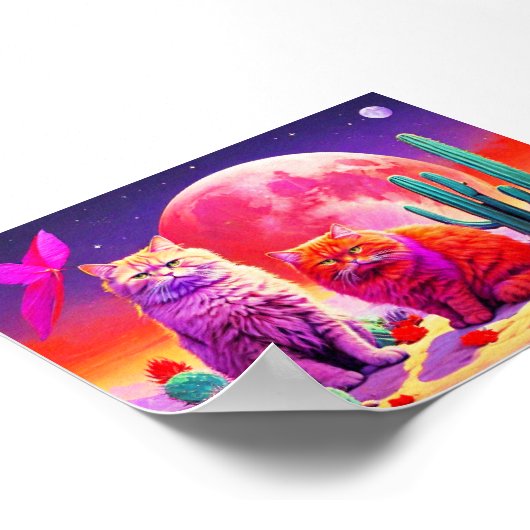 Wall Art for Cat Lovers Poster (Hoek)