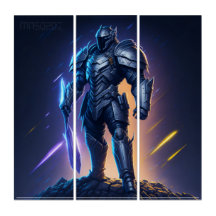 "Wall Art Knight 01"