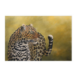 Wall Art Leopard Acryl Muurkunst