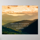 Wall art levensmotivatie quote poster (Voorkant)