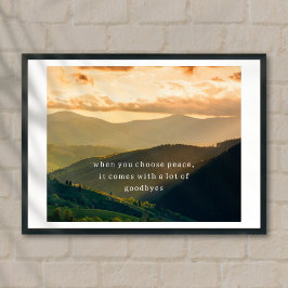 Wall art levensmotivatie quote poster