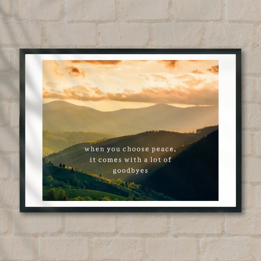 Wall art levensmotivatie quote poster