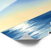 Wall art. Lighthouse Island Poster (Hoek)