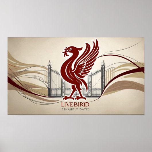 Wall Art Liverpool Poster (Voorkant)