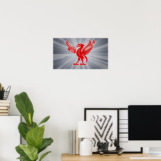 Wall Art Liverpool Poster (Thuiskantoor)