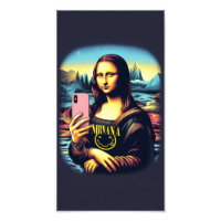 WALL ART Mona Lisa Portret beeldende kunst Schilde
