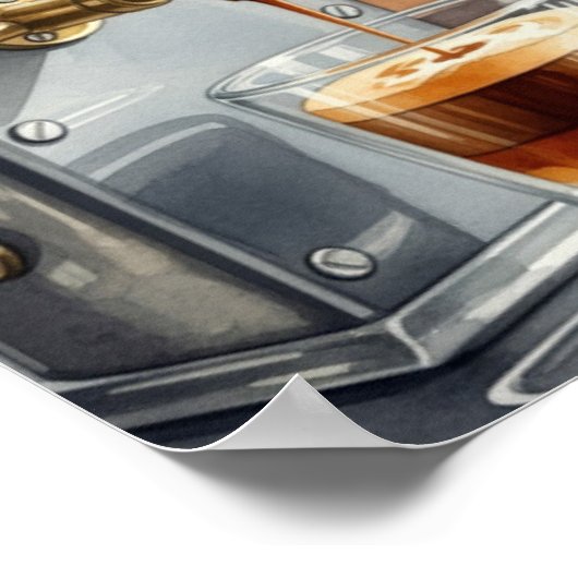 Wall art. Morning mood coffee Poster (Hoek)