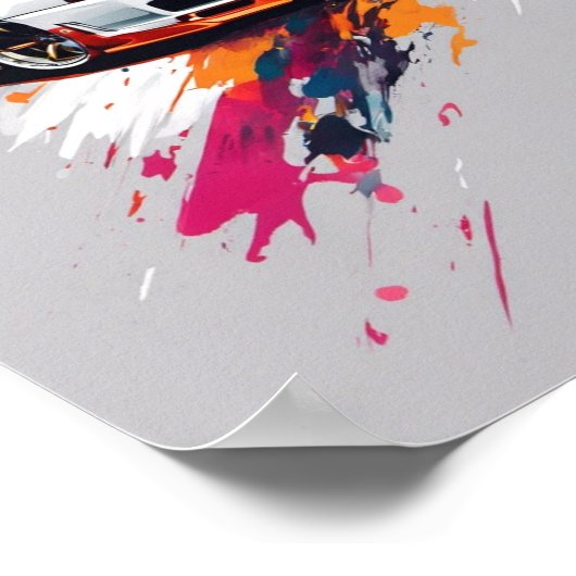 Wall Art Nissan skyline auto Poster (Hoek)