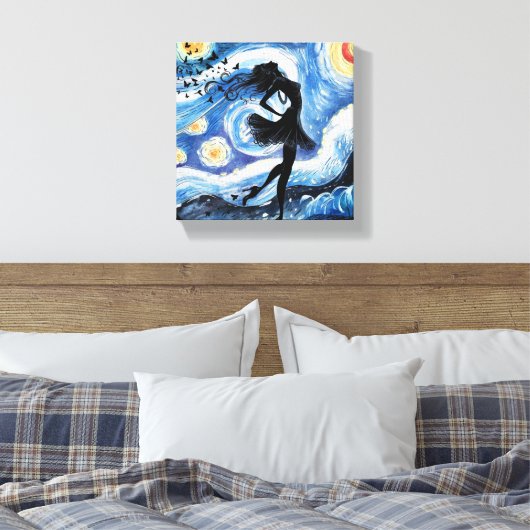 Wall Art olieverfschilderij Digitale print, eenzam Canvas Afdruk (Insitu (Slaapkamer))